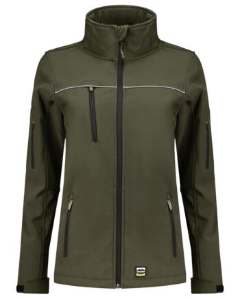 TRICORP WORKWEAR 402009ArmyXXL Softshell Luxe Dames