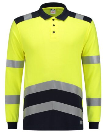 TRICORP SAFETY 203003YellowInkXXL Poloshirt Multinorm Bicolor