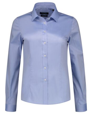TRICORP CORPORATE 705016Blue44 Blouse Stretch Fitted