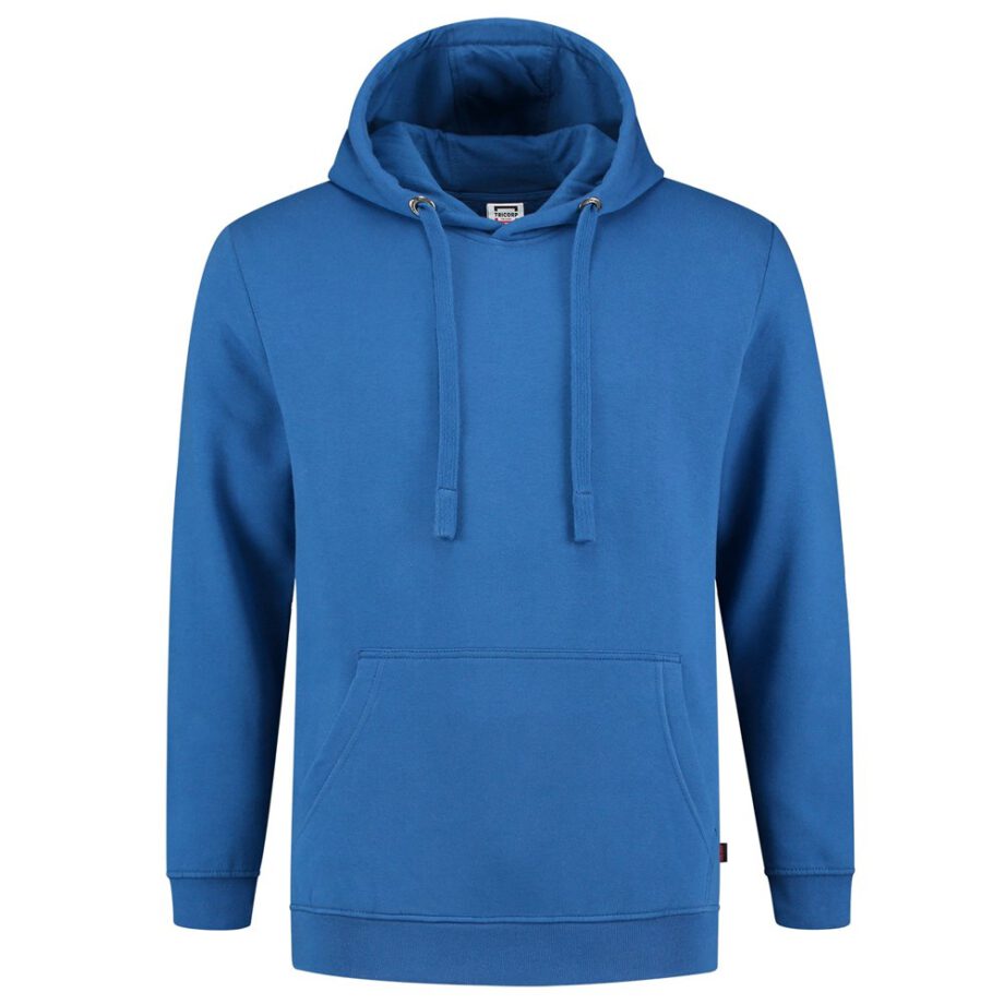 TRICORP CASUAL 301019RoyalBlueXXL Sweater Capuchon 60°C Wasbaar