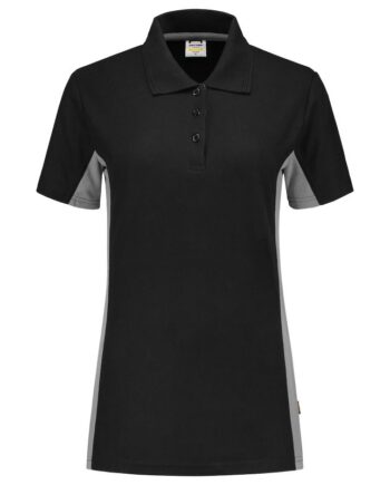 TRICORP WORKWEAR 202003BlackGreyXXL Poloshirt Bicolor Dames