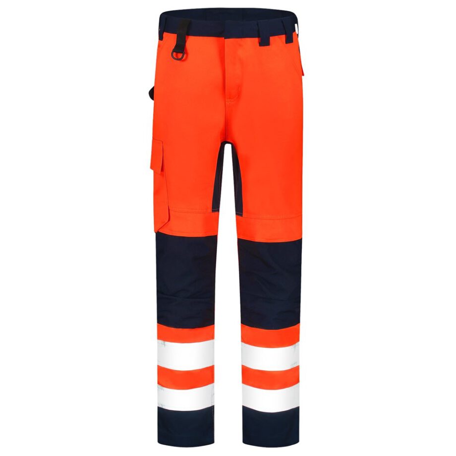 TRICORP SAFETY 503011OrangeInk66 Werkbroek High Vis Bicolor