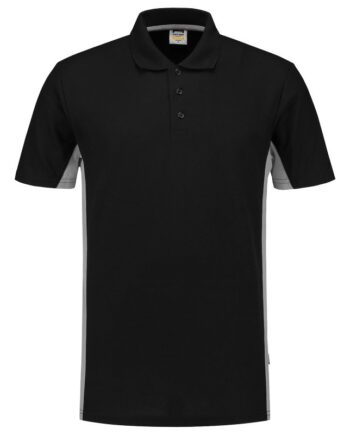 TRICORP WORKWEAR 202004BlackGreyXXL Poloshirt Bicolor