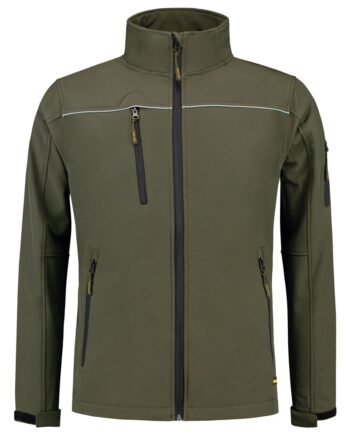 TRICORP WORKWEAR 402006ArmyXXL Softshell Luxe