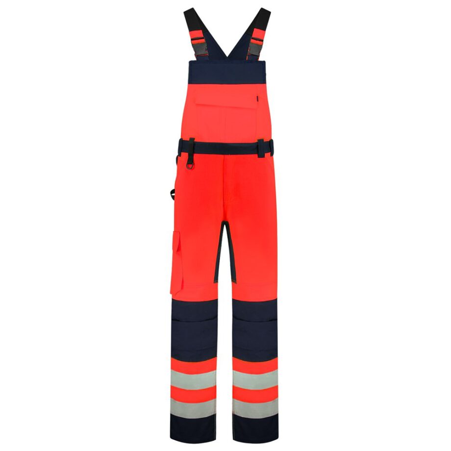 TRICORP SAFETY 753005RedInk66 Amerikaanse Overall High Vis Bicolor