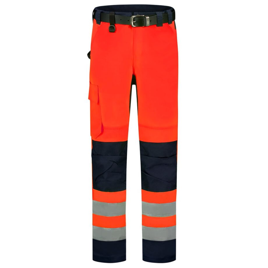 TRICORP SAFETY 503011RedInk66 Werkbroek High Vis Bicolor