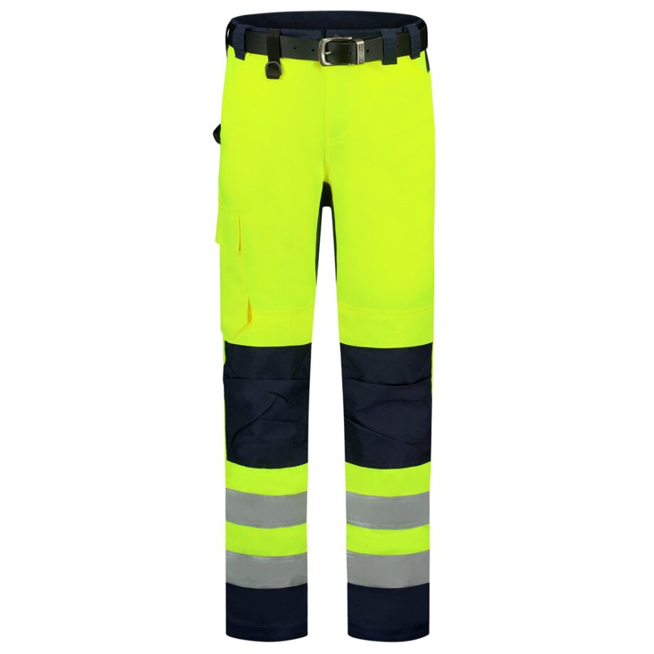 TRICORP SAFETY 503011Yellowink66 Werkbroek High Vis Bicolor