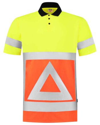 TRICORP SAFETY 203011OranYellowXXL Poloshirt Verkeersregelaar