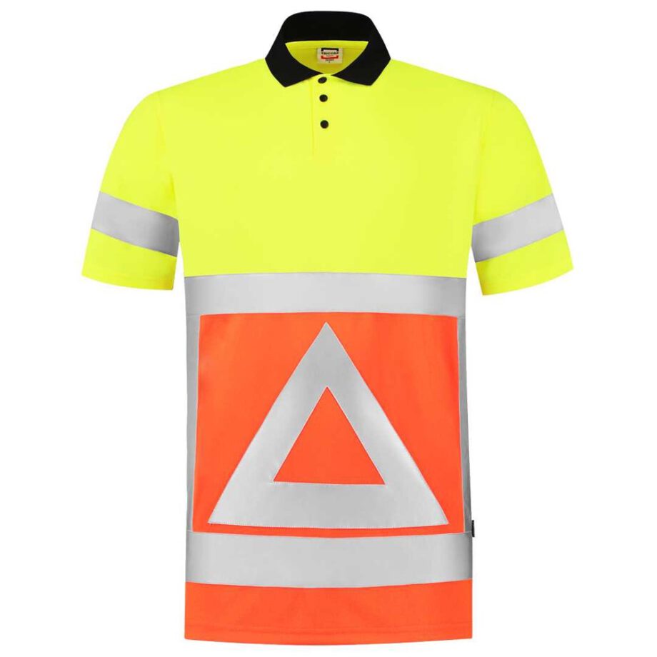 TRICORP SAFETY 203011OranYellowXXL Poloshirt Verkeersregelaar