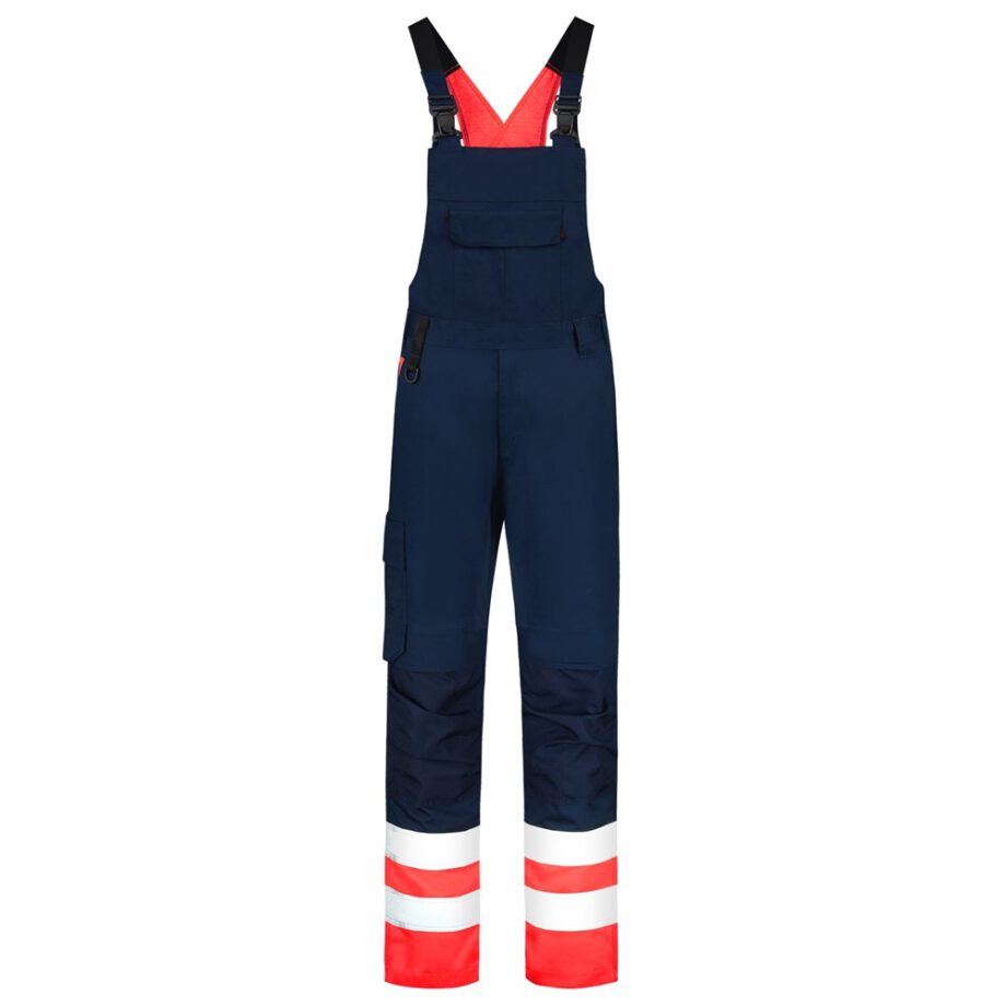 TRICORP SAFETY 753006InkRed66 Amerikaanse Overall High Vis